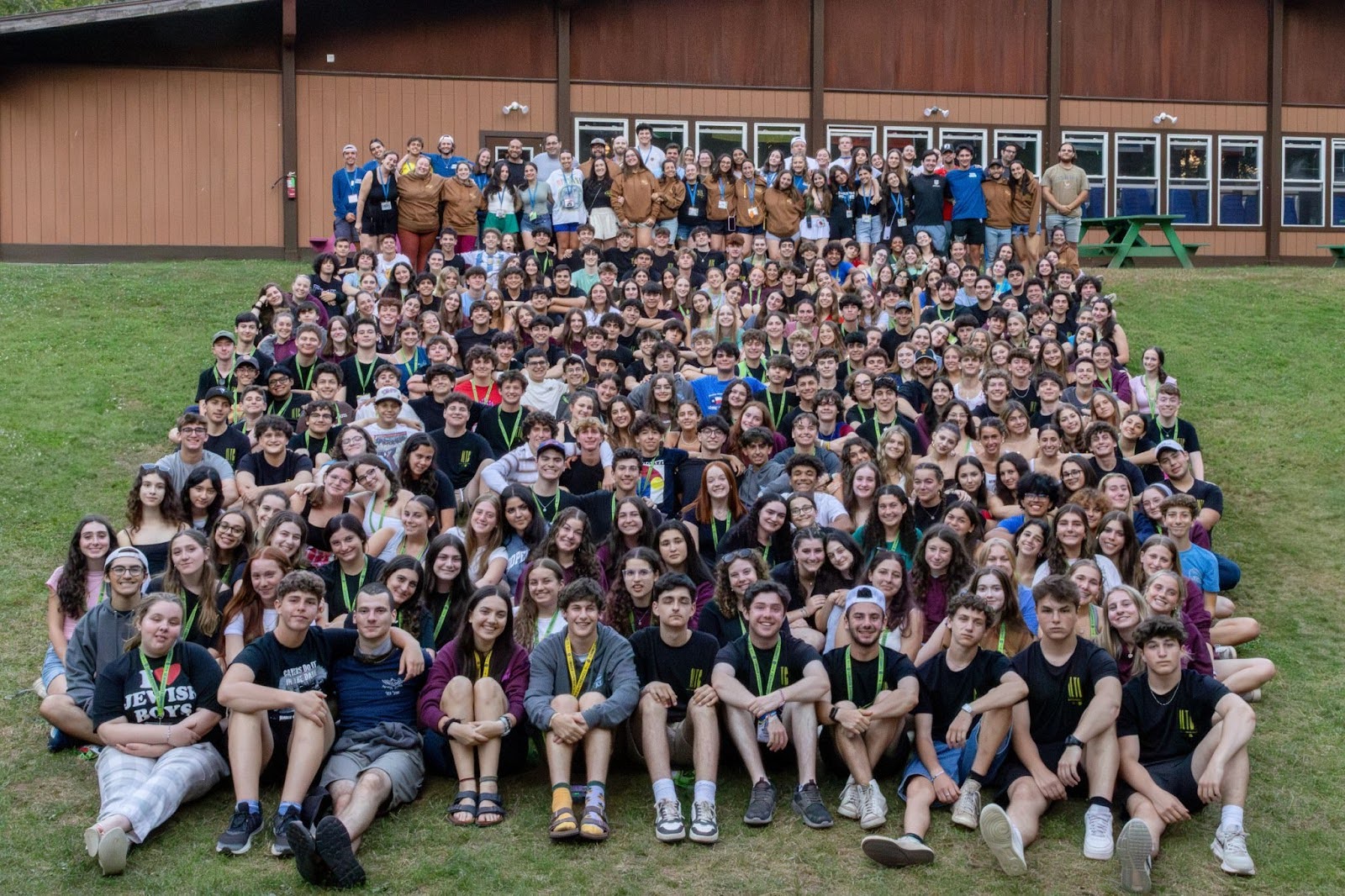 Group of people celebrating on stage