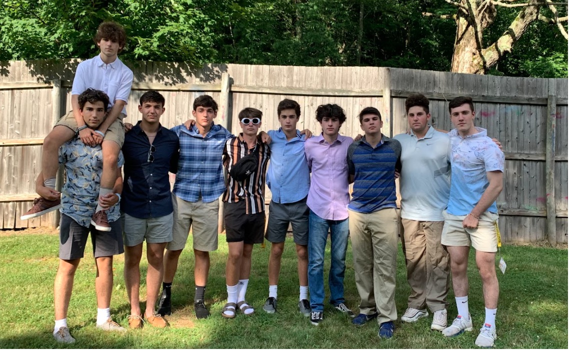 Group of people celebrating on stage