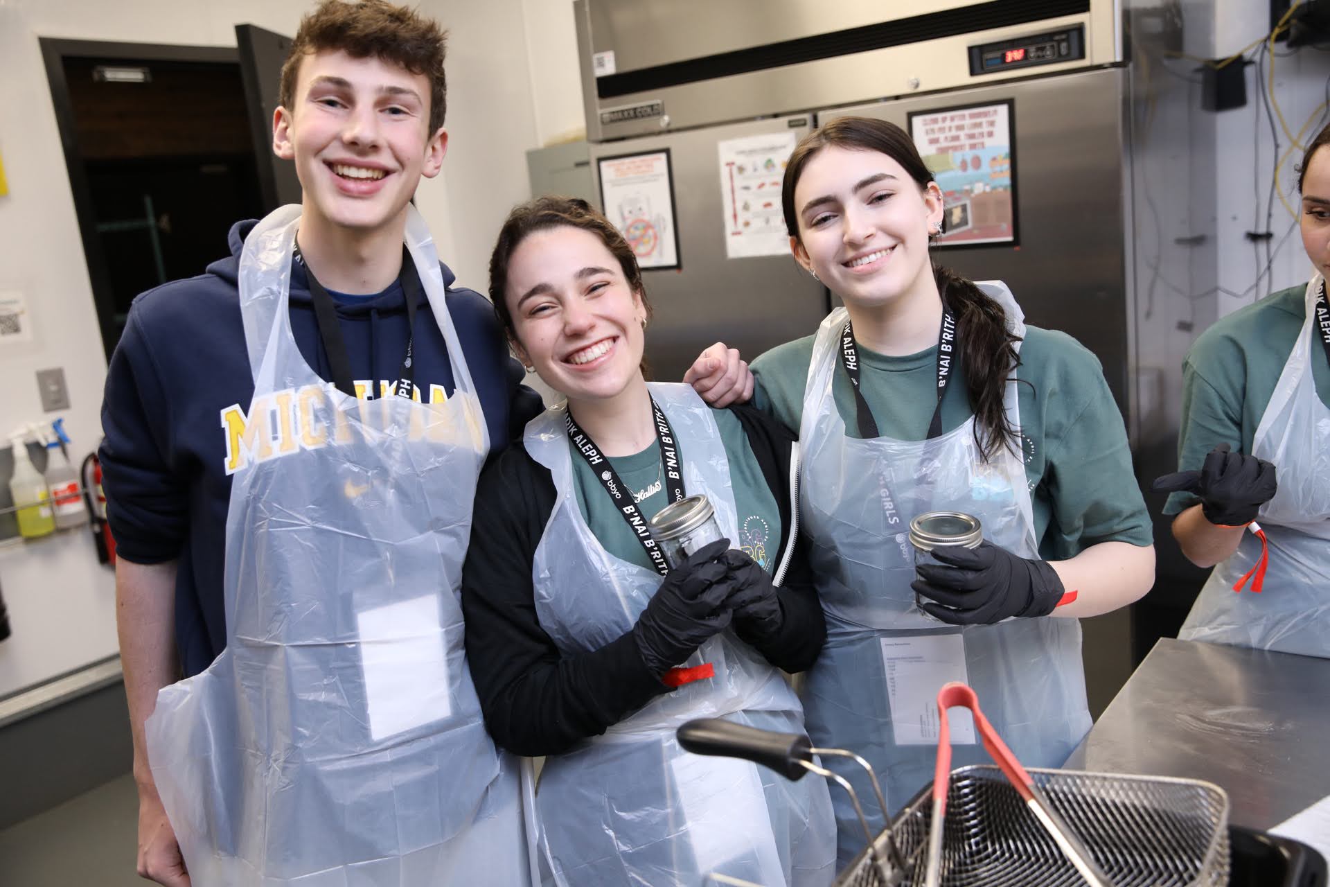 Group of people celebrating on stage
