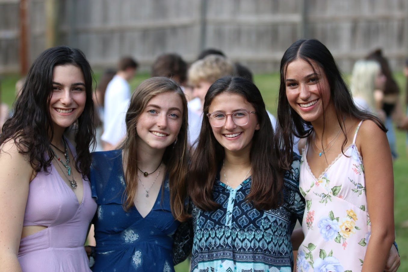 Group of people celebrating on stage
