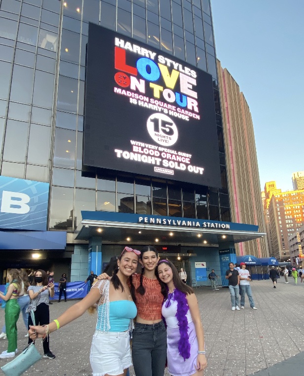 Group of people celebrating on stage