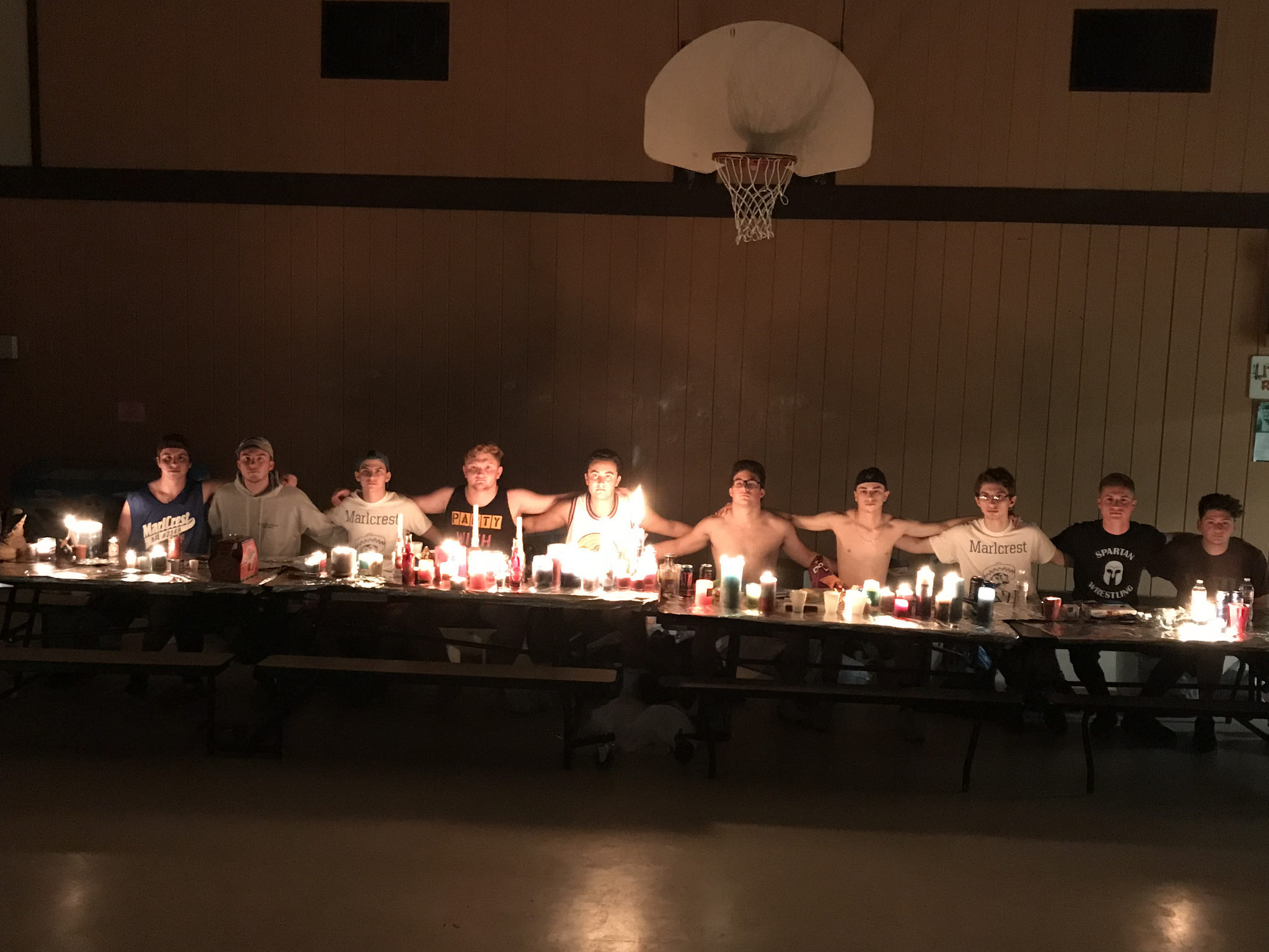 Group of people celebrating on stage