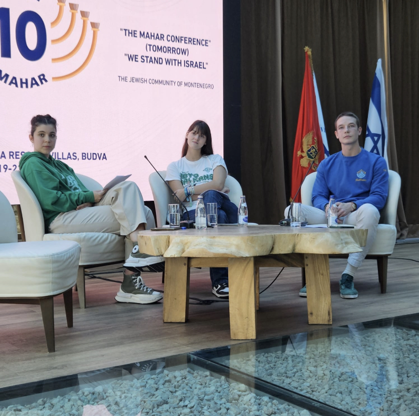 Group of people celebrating on stage