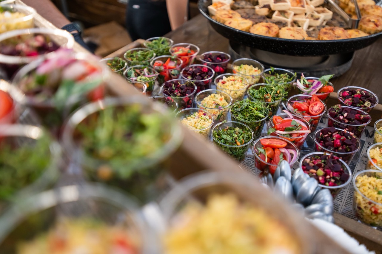 Group of people celebrating on stage