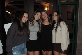 Group of people celebrating on stage