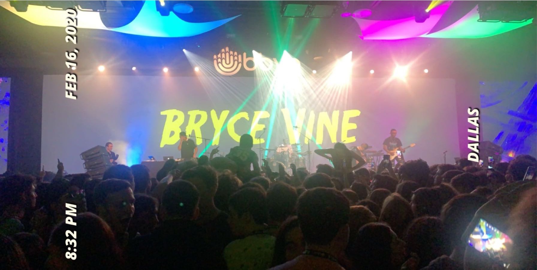 Group of people celebrating on stage