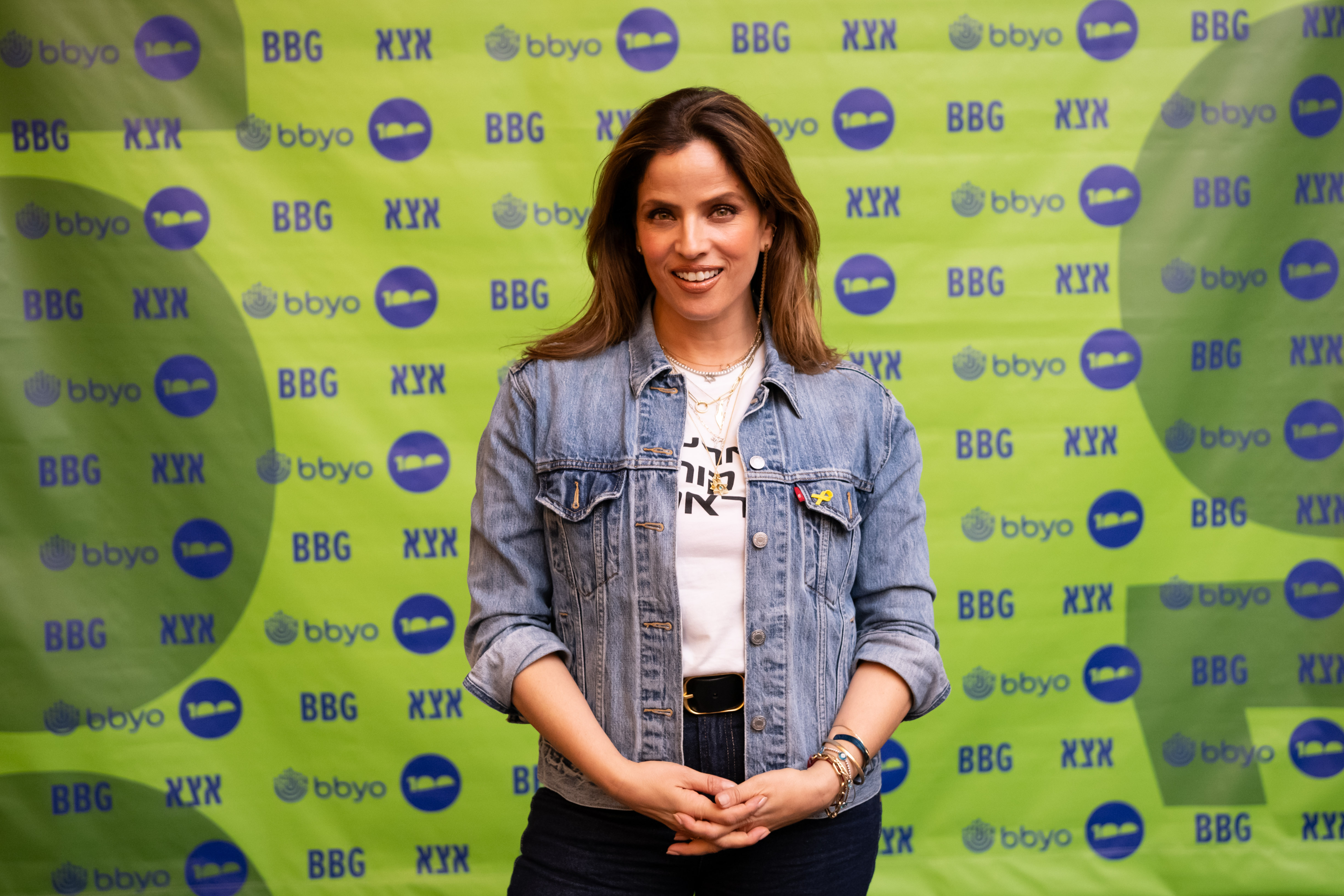 Group of people celebrating on stage