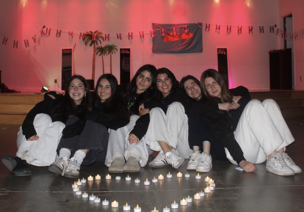 Group of people celebrating on stage