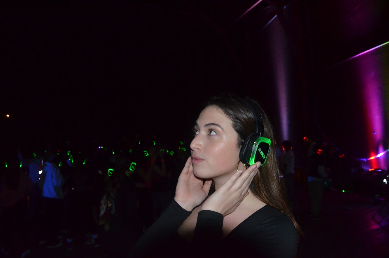 Group of people celebrating on stage