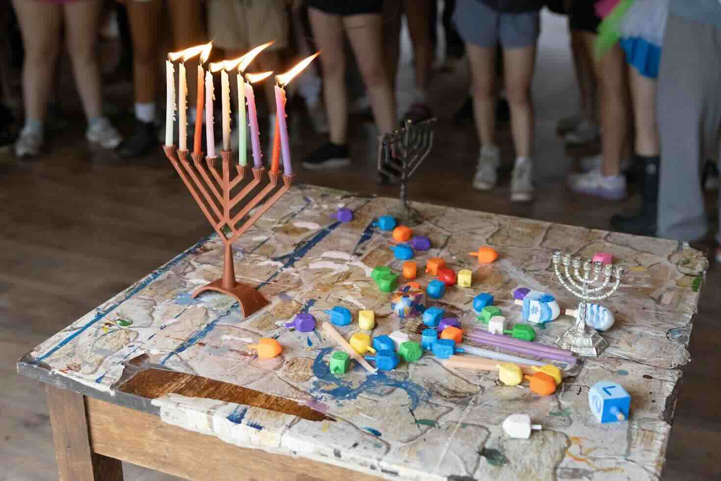 Group of people celebrating on stage