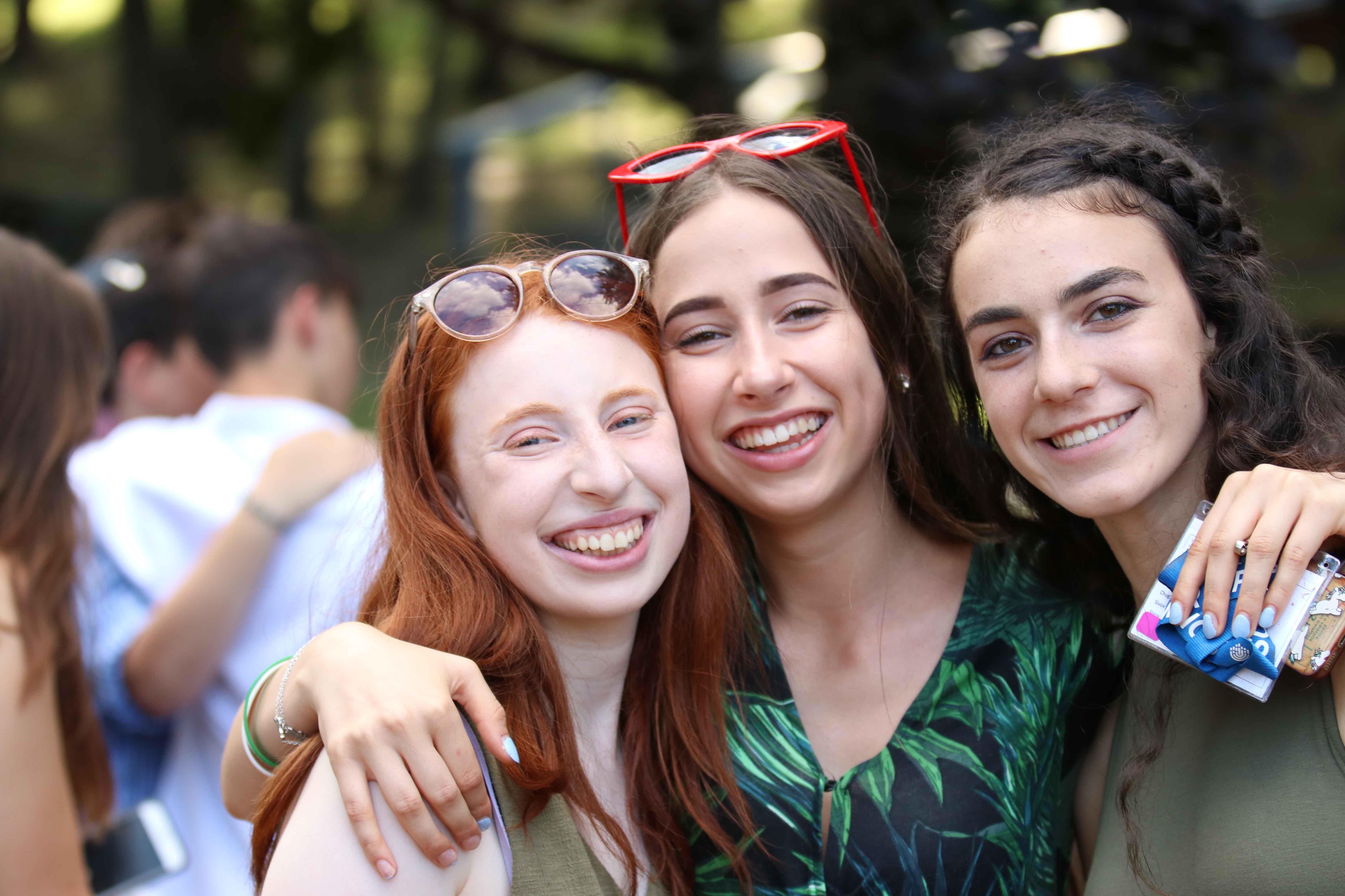 Group of people celebrating on stage