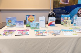 Group of people celebrating on stage