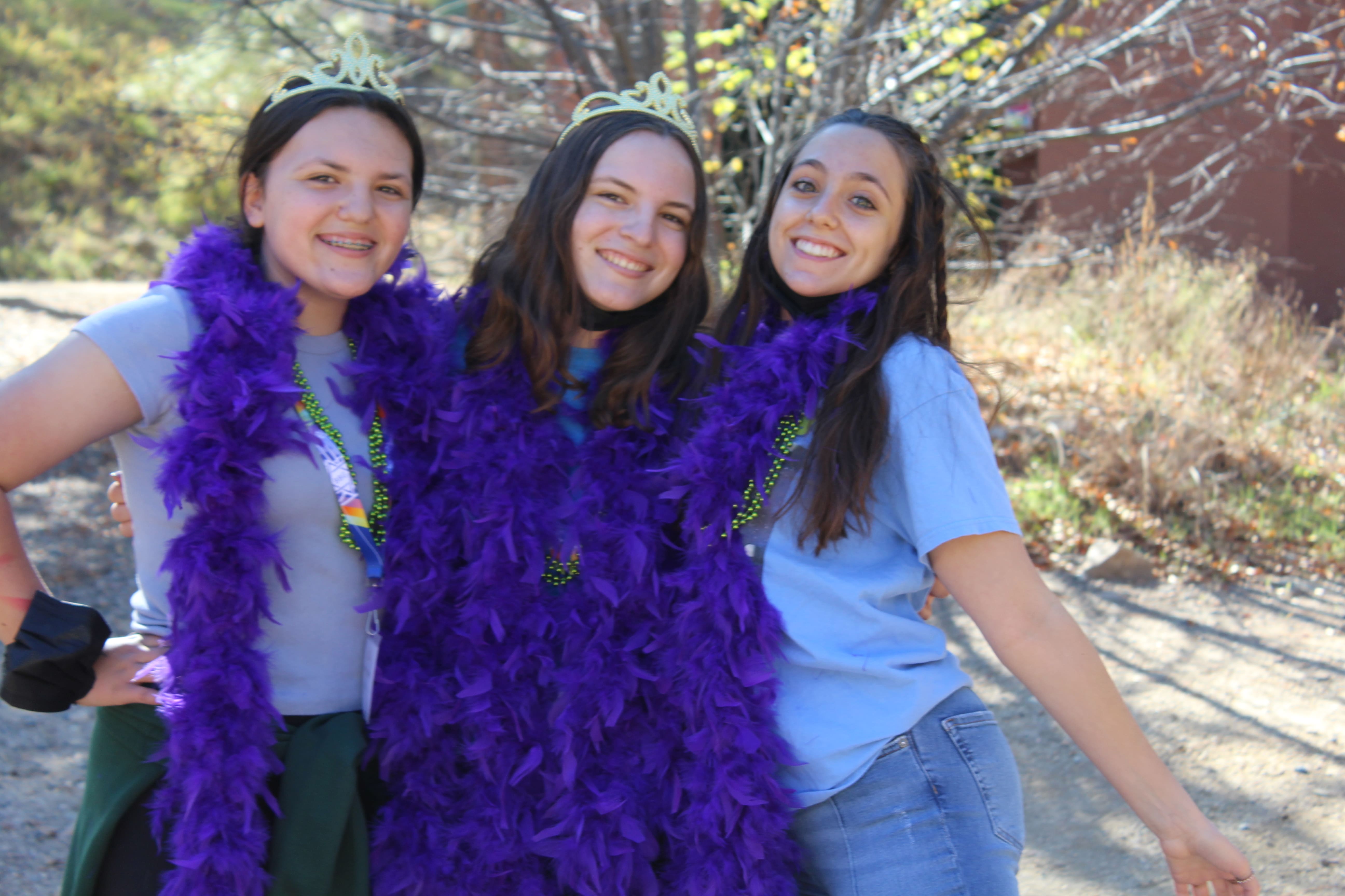 Group of people celebrating on stage