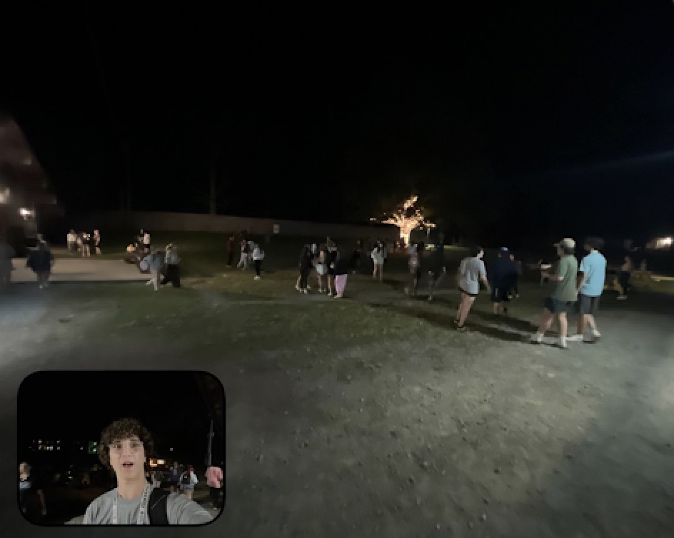 Group of people celebrating on stage