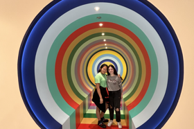 Group of people celebrating on stage