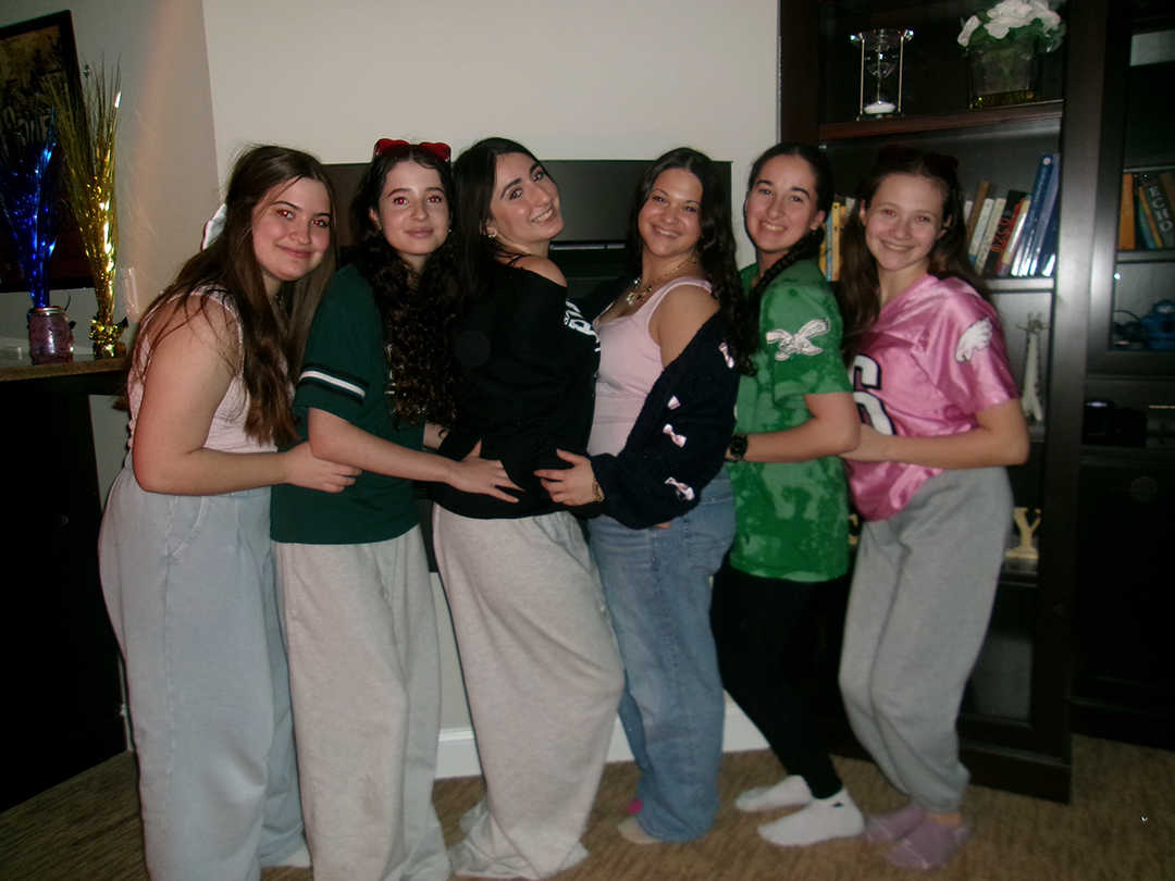 Group of people celebrating on stage