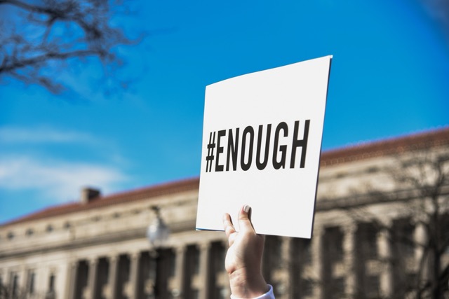 Group of people celebrating on stage
