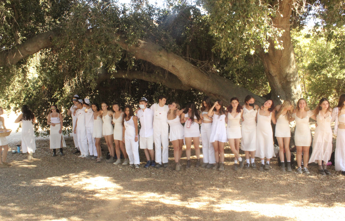 Group of people celebrating on stage