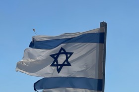 Group of people celebrating on stage
