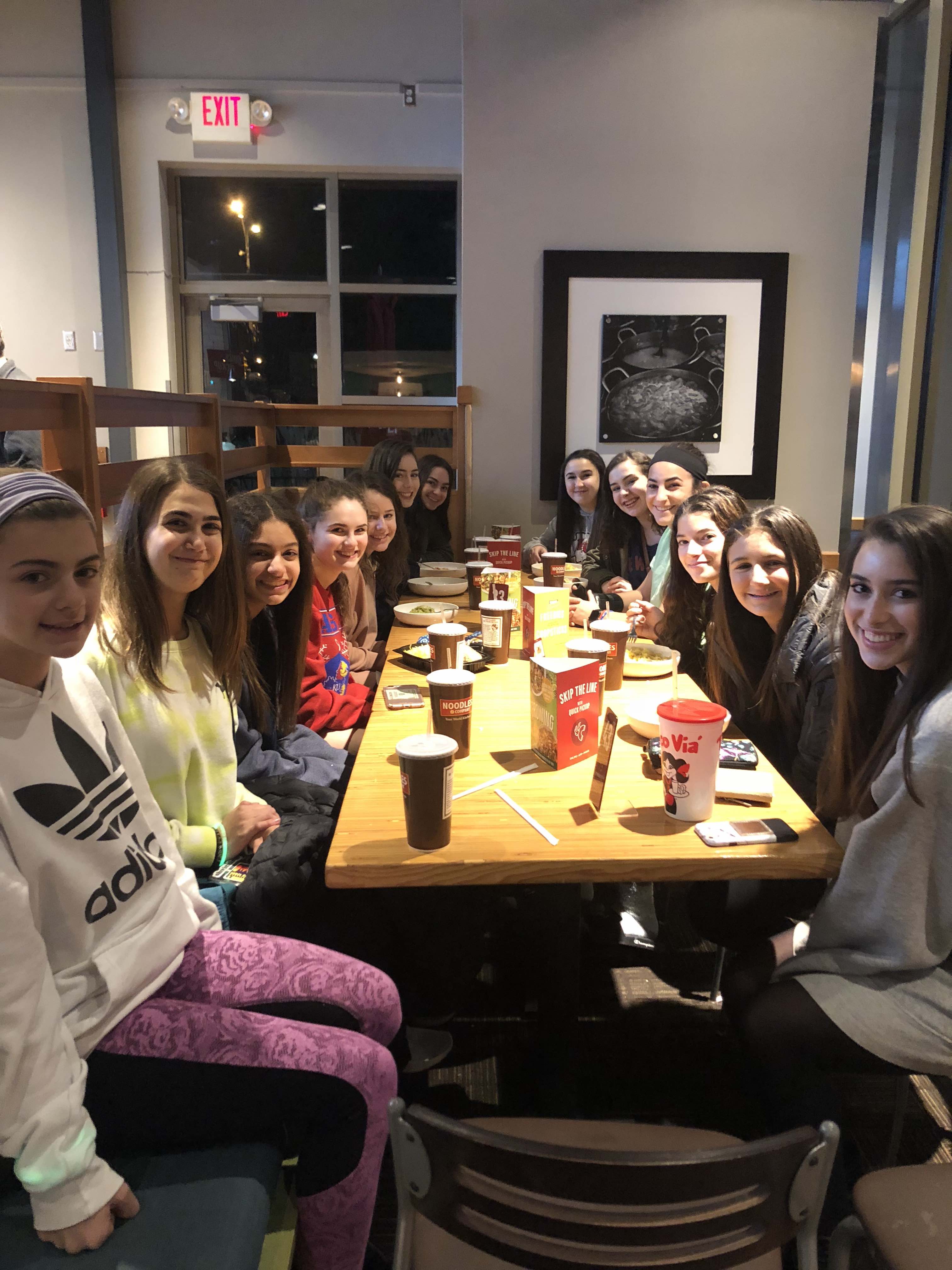 Group of people celebrating on stage