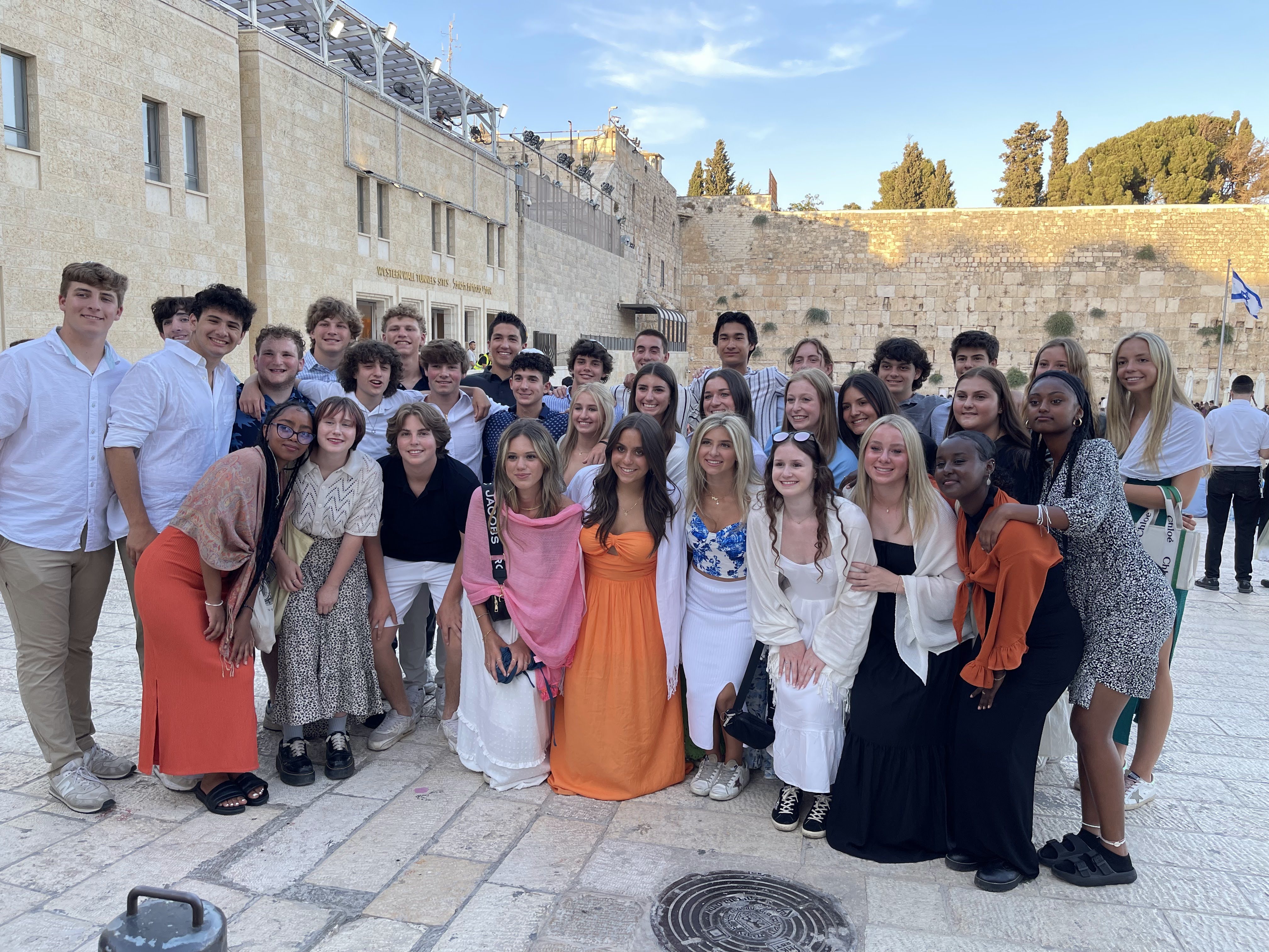 Group of people celebrating on stage