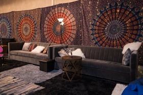 Group of people celebrating on stage