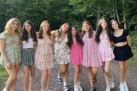 Group of people celebrating on stage