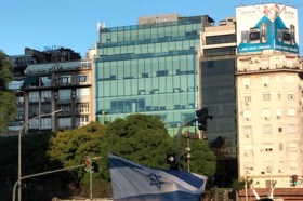 Group of people celebrating on stage