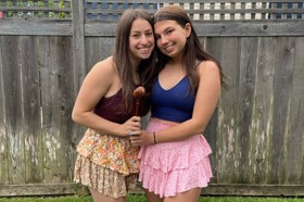 Group of people celebrating on stage