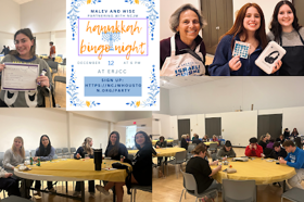 Group of people celebrating on stage