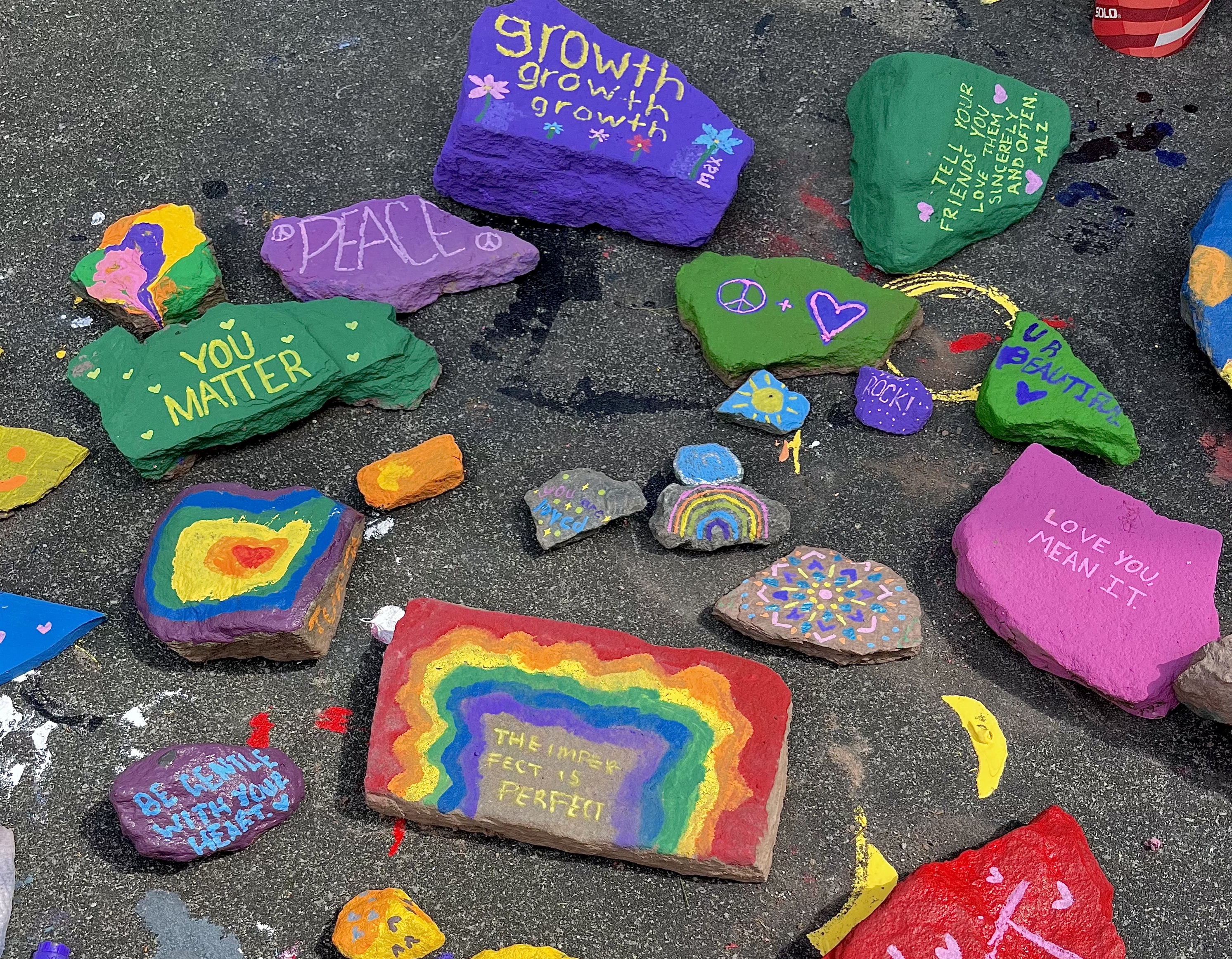 Group of people celebrating on stage